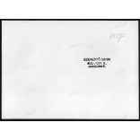 Nagyobb méret, Szendrő István fotóművészeti alkotása. Kiskutyák kosárban, zsáner, állat, 1930-as évek. Eredeti, pecséttel jelzett fotó, papírkép, Agfa Brovira papíron. Dekorációnak, ajándéknak is kivá