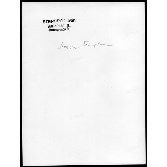 Nagyobb méret, Szendrő István fotóművészeti alkotása. Jézus a kereszten, emlékmű, Nepomuki Szent János-templom, Mosonmagyaróvár,  Győr-Moson-Sopron megye, helytörténet, 1930-as évek. Eredeti, pecsétte