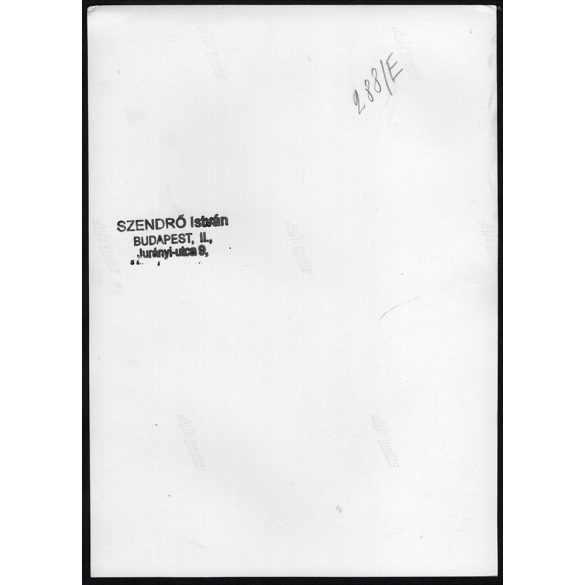 Nagyobb méret, Szendrő István fotóművészeti alkotása. Budapest, Budai vár, Szent István lovasszobra, ünnepség, fényképész, egyházi személyek, 1930-as évek. Eredeti, pecséttel jelzett fotó, papírkép, A