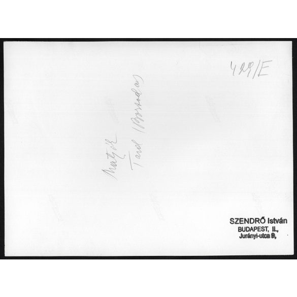 Nagyobb méret, Szendrő István fotóművészeti alkotása. Lányok, matyó népviseletben, Tard, Borsod-Abaúj-Zemplén megye, 1930-as évek. Eredeti, pecséttel jelzett fotó, papírkép, Agfa Brovira papíron. Deko