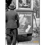 Stühmer csokoládé reklám a villamos oldalán, Budapest, jármű, közlekedés, plakát, 1930-as évek.  Eredeti fotó negatív!      