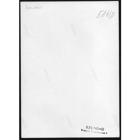 Nagyobb méret, Szendrő István fotóművészeti alkotása. Budapest, Margitszigeti Szabadtéri Színpad, 1930-as évek. Eredeti, pecséttel jelzett fotó, papírkép, Agfa Brovira papíron. Dekorációnak, ajándékna