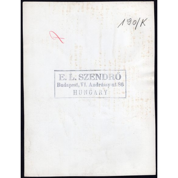 Nagyobb méret, Szendrő István fotóművészeti alkotása. Havas táj, tálkép, csendélet, 1930-as évek. Eredeti, pecséttel jelzett fotó, papírkép. Dekorációnak, ajándéknak is kiváló. 