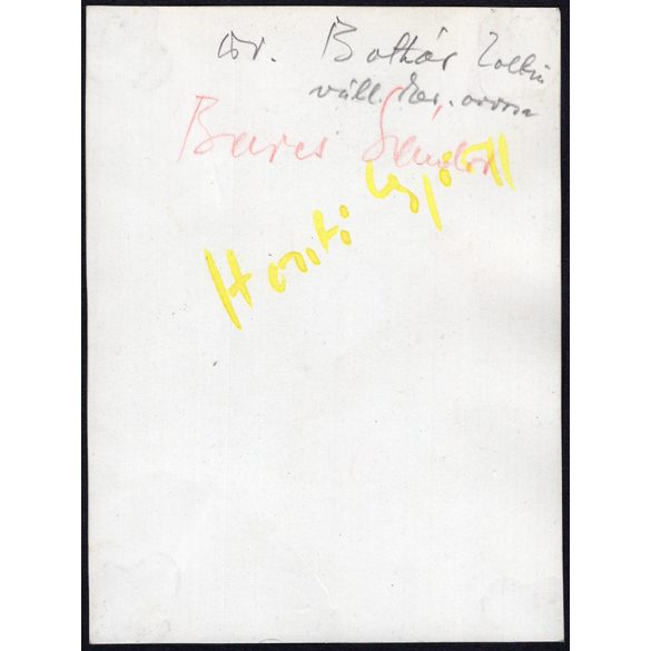 Az 1962-es Chilei labdarúgó világbajnokságon szereplő, magyar válogatott csapat orvosa, Dr. Botár Zoltán, sporttörténet, labdarúgás, 1962, 1960-as évek, Eredeti fotó, papírkép.  