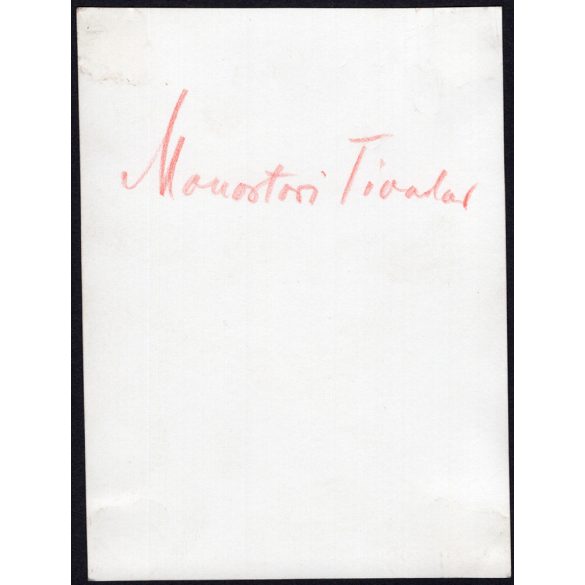 Monostori Tivadar, az 1962-es Chilei labdarúgó világbajnokságon részt vett magyar válogatott csapat tagja, csatára, sporttörténet, labdarúgás, 1962, 1960-as évek, Eredeti fotó, papírkép.  