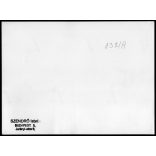 Nagyobb méret, Szendrő István fotóművészeti alkotása. Szántás a földeken, szürke marha, 1930-as évek. Eredeti, pecséttel jelzett fotó, papírkép, Agfa Brovira papíron. Dekorációnak, ajándéknak is kivál