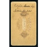 Simonyi műterem, Pest, Mitteldorfer Antal (Kostgleba Anna férje) portréja, magyaros ruha, 1860-as évek, Eredeti CDV, feliratozott vizitkártya fotó. 