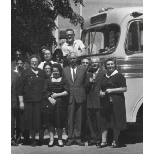 Magyar (békéscsabai) kolónia Montevideoban, Uruguay, a magyar válogatott ottlétének idején, helytörténet, disszidens, kisebbség, 1962, 1960-as évek, Eredeti fotó, papírkép.   méret megközelítőleg (cen