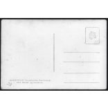 Hungária Hotel, Dés, Erdély, Fő utca, Berger Adolf papírkereskedése, város, 2. világháború, helytörténet, 1943, 1940-es évek, Eredeti képeslap fotó, papírkép.   