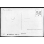 Beszterce, Erdély, Evangélikus templom, 2. világháború, város, helytörténet, 1943, 1940-es évek, Eredeti képeslapfotó, papírkép.  