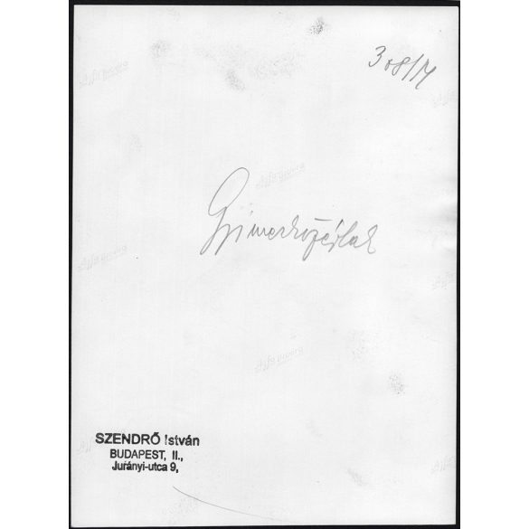 Nagyobb méret, Szendrő István fotóművészeti alkotása. Fiatal pár, Gyimesközéploki (Hargita megye) népviseletben, 1930-as évek. Eredeti, pecséttel jelzett fotó, papírkép, Agfa Brovira papíron. Dekoráci