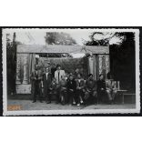 Színházi előadás Pátyon, Szegény gazdagok, helytörténet, 1941. augusztus 15, 1940-es évek, Eredeti fotó, papírkép.   