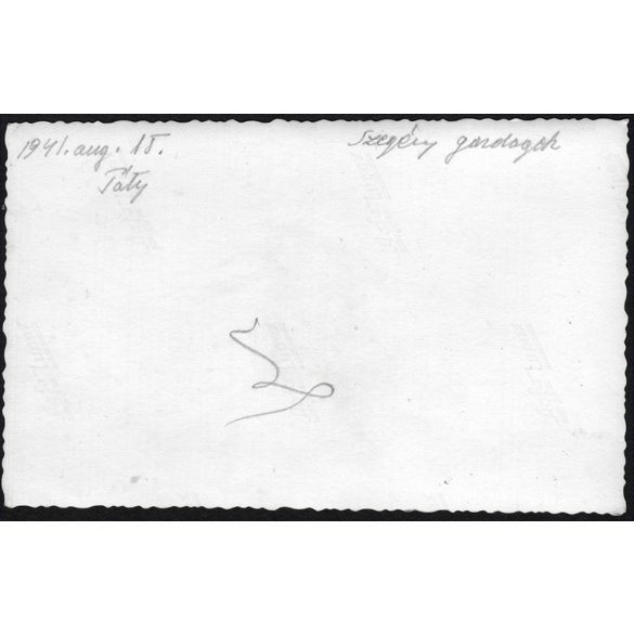 Színházi előadás Pátyon, Szegény gazdagok, helytörténet, 1941. augusztus 15, 1940-es évek, Eredeti fotó, papírkép.   