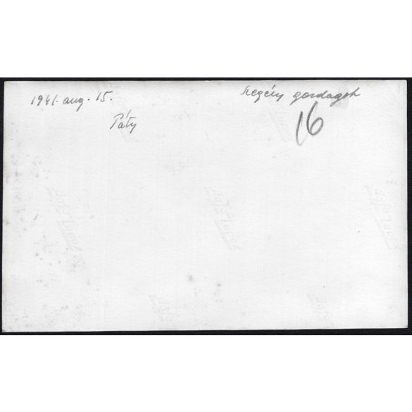 Színházi színészek Pátyon, katonai emlékmű, Szegény gazdagok, helytörténet, 1941. augusztus 15, 1940-es évek, Eredeti fotó, papírkép.   