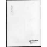 Nagyobb méret, Szendrő István fotóművészeti alkotása. Vitorlás a Balaton vízén, felhők, 1930-as évek. Eredeti, pecséttel jelzett fotó, papírkép, Agfa Brovira papíron. Dekorációnak, ajándéknak is kivál