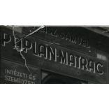 Weisz Sámuel paplanos mester kirakata, Budapest, Erzsébetváros, VII. Murányi utca 30. , üzlet, foglalkozás, 1930-as évek, Eredeti fotó, papírkép szakadásokkal, gyűrődésekkel.  