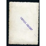 vitéz Vörös Simon vendéglős mester kirakata, Budapest, pincér kisfiúval, Ferenc körút 44, Ferencváros, üzlet, kocsma, foglalkozás, hirdetés, 1930-as évek, Eredeti fotó, papírkép 'Vörös József' bélyegz