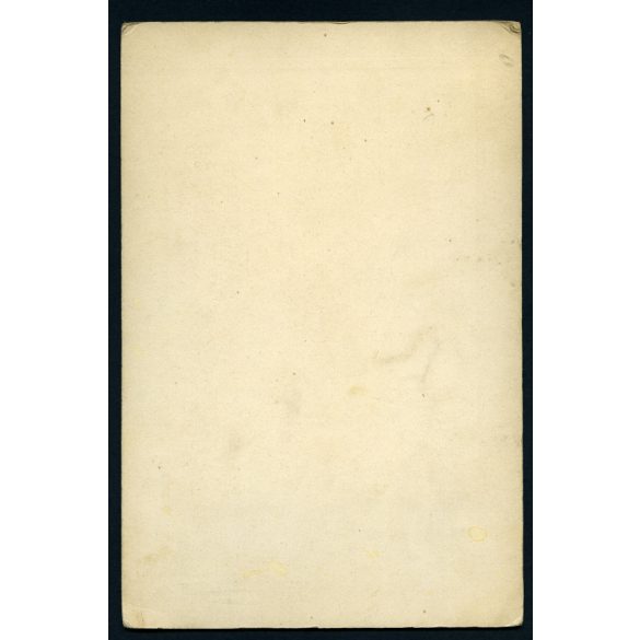 Babar műterem, Torda, Erdély,  kislány portréja, 1900-as évek, Eredeti nagyméretű (!) kabinetfotó.  