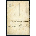 Somssich Péter híres magyar rádióamatőr portréja, rádió, stúdió, HA8S, mikrofon, 1939, 1930-as évek, Eredeti fotó, papírkép, foltos.  