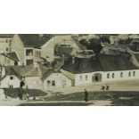 Albecker vendéglő, Budapest, Tabán, Kereszt tér, kocsma, vendéglátás, helytörténet,  1930-as évek, Eredeti fotó, papírkép. 