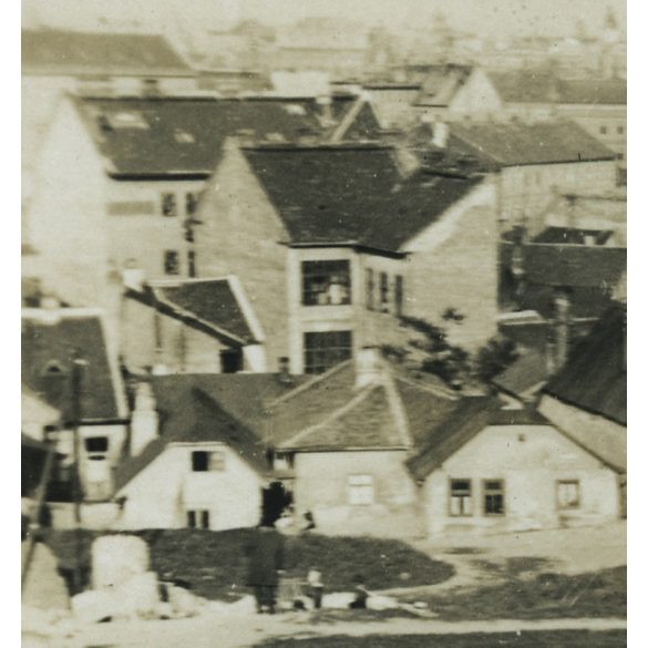 Albecker vendéglő, Budapest, Tabán, Kereszt tér, kocsma, vendéglátás, helytörténet,  1930-as évek, Eredeti fotó, papírkép. 