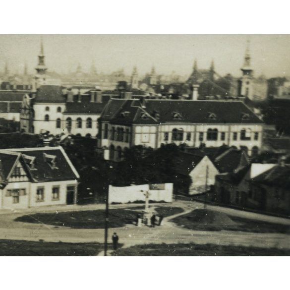 Albecker vendéglő, Budapest, Tabán, Kereszt tér, kocsma, vendéglátás, helytörténet,  1930-as évek, Eredeti fotó, papírkép. 