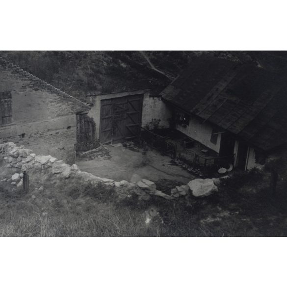 Tabáni udvar, Budapest, Tabán, Szikla utca 22, helytörténet, 1930. IX. 25, 1930-as évek, Eredeti fotó, papírkép. 