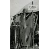 Cserkészek (leventék?), III. szakasz I. raj, sátor, puska, egyenruha, 1930-as évek, Eredeti fotó, papírkép!  