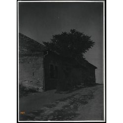   Nagyobb méret, tabáni utcakép, Tabán, Budapest, Felsőhegy utca 69. és 71, helytörténet, 1930-as évek, Eredeti fotó, papírkép.  