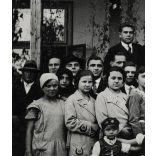 Népszínkör Kunszentmártonban, helytörténet, Jász-Nagykun-Szolnok megye, színház, művészet, 1931, 1930-as évek, Eredeti fotó, papírkép. 