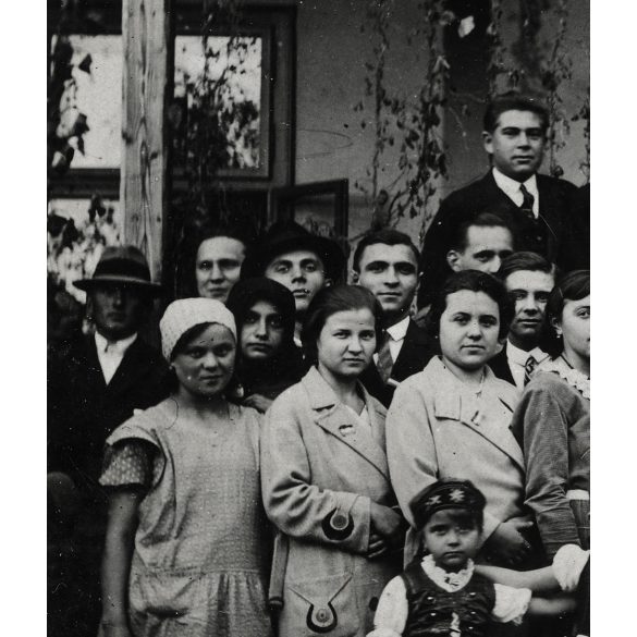 Népszínkör Kunszentmártonban, helytörténet, Jász-Nagykun-Szolnok megye, színház, művészet, 1931, 1930-as évek, Eredeti fotó, papírkép. 