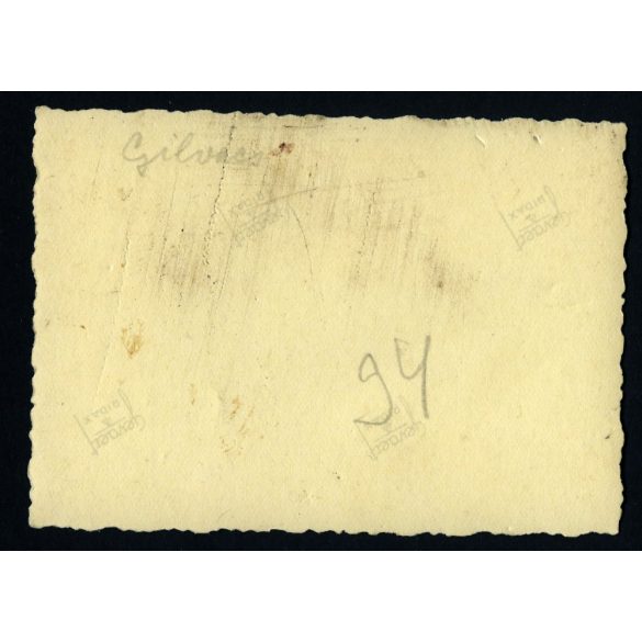 Magyar katonák egyenruhában, Gilvács, Erdély, Szatmár megye, 2. világháború, helytörténet, 1940-es évek, Eredeti fotó, papírkép.   méret megközelítőleg (centiméterben): 6 x 8.5 Használt! Eredeti nagyí