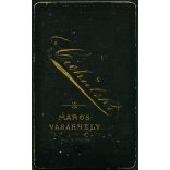 Ciehulsky műterem, Marosvásárhely, Erdély, csinos fiatalasszony különös szemekkel,  1880-as évek, Eredeti CDV, vizitkártya fotó.  