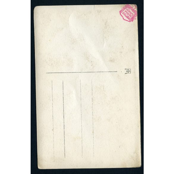 Várnai műterem, Eszék (Osijek), Vajdaság, Szinte László magyar katona egyenruhában, 1. világháború, monarchia, 1910-es évek, Eredeti fotó, papírkép.  