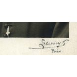 Zelesny Károly műterme, Pécs, egyházi méltóság portréja, katolikus pap, szemüveg, helytörténet, 1910-es évek, Eredeti fotó, a mester által szignózott papírkép.  