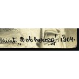 Kossak műterem, Székely Irén színésznő különös kalapban Bob herceg szerepében, művészet, monarchia, 1900-as évek, Eredeti képeslap fotó, papírkép.  