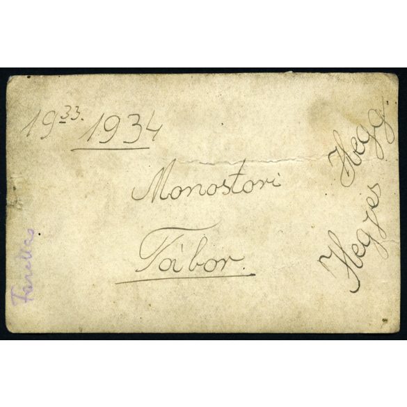 Cserkésztábor, Monostor, egyenruha, Horthy-korszak, 1934, 1930-as évek, Eredeti fotó, papírkép.  