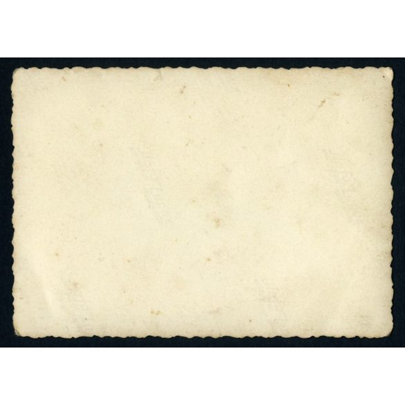 Cséplés Hofherr traktorral, HSCS, falu, mezőgazdaság, Horthy-korszak,  jármű, közlekedés, 1930-as évek, Eredeti fotó, papírkép.   