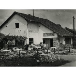   Csermák-féle Magyar Csárda, Dobogókő, kocsma, étterem, vendéglátás, turizmus, Horthy-korszak, helytörténet, Pest megye, 1930-as évek, Eredeti képeslap fotó, papírkép.   