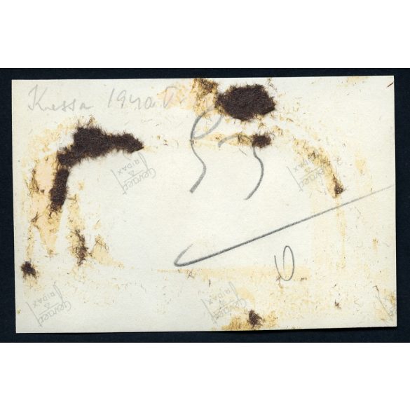 A Nemzeti Színház magyar zászlókkal, Kassa, Felvidék, üzletek, kirakatok, magyar feliratok, 2. világháború, Horthy-korszak, 1940, 1940-es évek, Eredeti fotó, papírkép, hátulján ragasztásnyomok. 