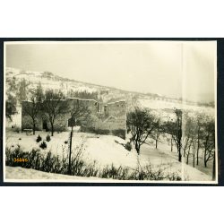   A Tettyei romoknál, Pécs, helytörténet, Horthy-korszak, Baranya megye, 1940-es évek, Eredeti fotó, papírkép, hátulján ragasztásnyomok, téves felirat. 