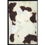 Fiú egyenruhában, Haditengerészeti emlékmű, Budapest, Horthy (Petőfi) híd, városkép, levente (?) egyenruha, Horthy-korszak, 1939, 1930-as évek, helytörténet. Eredeti fotó, papírkép, hátulján ragasztás