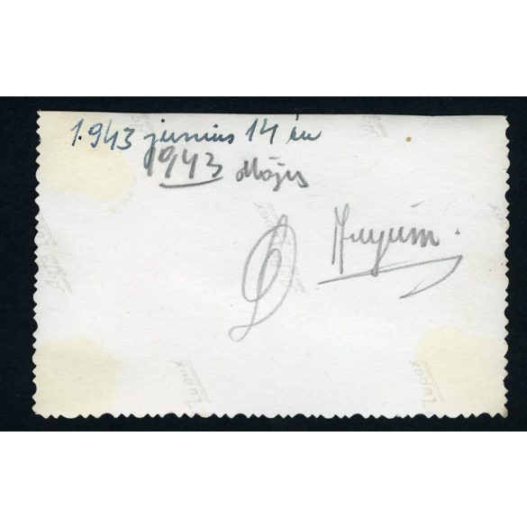 Óbuda látképe, Budapest, kiránduló, Horthy-korszak, helytörténet, 1941, 1940-es évek, Eredeti fotó, papírkép.  