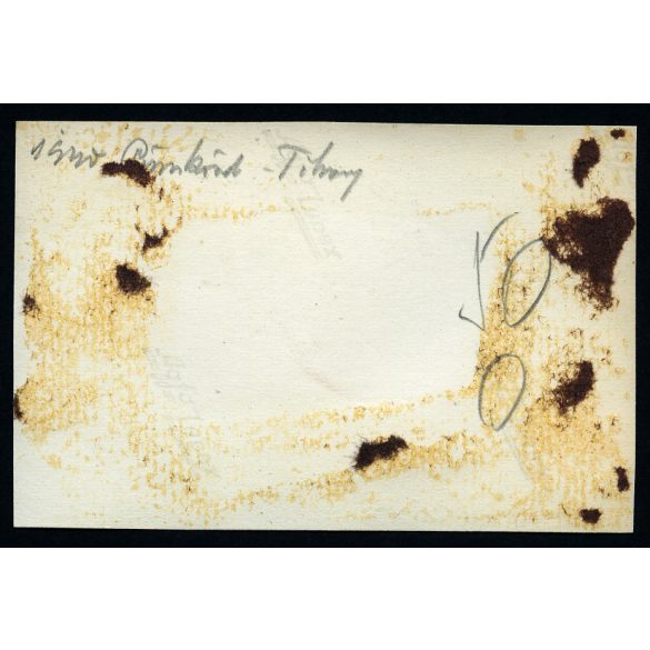 A Sport Szállóban, Tihany, Balaton, vendéglátás, étterem, Horthy-korszak, helytörténet, 1940, 1940-es évek, Eredeti fotó, papírkép, hátulján ragasztásnyomok .  