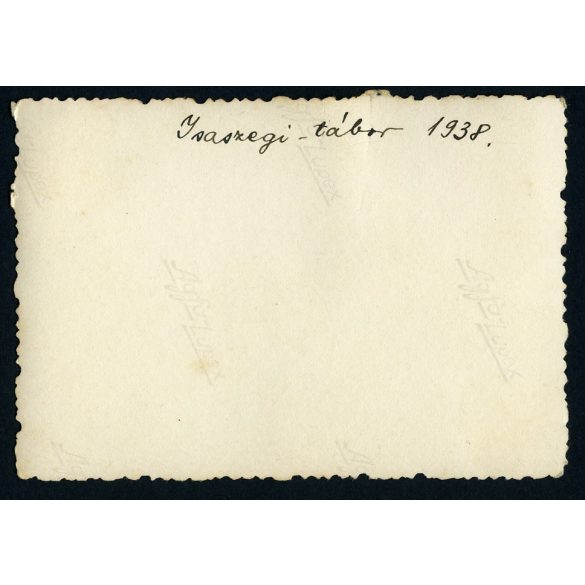 Cserkésztábor, Isaszeg, az Eucharisztikus Világkongresszus utáni isaszegi tábor, ahol körmenet és fáklyás felvonulás is volt, egyenruha, Horthy-korszak, helytörténet, 1938, 1930-as évek, Pest megye, E