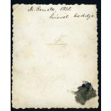 Wippner (?) vendéglő, Máriaremete (Budapest), Úri társaság a Tiszteletes úrral,  vendéglátás, kocsma, Horthy-korszak, helytörténet, 1938, 1930-as évek, Eredeti fotó, hátulján feliratozott papírkép.   