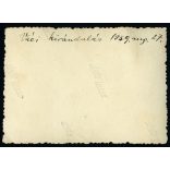 A Ranolder Intézet növendékei  dr. Halász Pállal kirándulnak, Vác, Pokol csárda, Horthy-korszak, vendéglátás, helytörténet, 1939, 1930-as évek, Eredeti fotó, hátulján feliratozott papírkép.