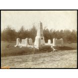 "Kosak-Emlékmű", Oroszország, 1. világháború, monarchia, 1915. október 15, 1910-es évek, Eredeti fotó, papírkép, hátulján magyarul feliratozva.  