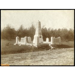   "Kosak-Emlékmű", Oroszország, 1. világháború, monarchia, 1915. október 15, 1910-es évek, Eredeti fotó, papírkép, hátulján magyarul feliratozva.  