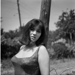 Pécsi Ildikó színművésznő portréja, Kotnyek Antal fotóművész felvétele, szocializmus, ismert, művész, színész, 1960-as évek,  Eredeti nagyméretű fotó negatív! 